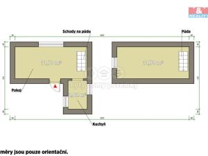 Prodej zahrady, Žlutice, 310 m2