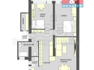 Prodej bytu 3+1, Vražkov, 80 m2