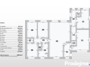 Prodej rodinného domu, Třebíč, Antonína Kaliny, 209 m2