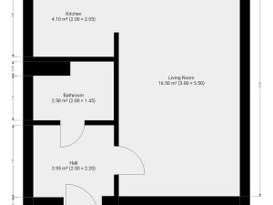 Pronájem bytu 1+kk, Praha - Záběhlice, Svojšovická, 30 m2