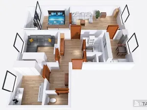 Prodej bytu 4+1, Plzeň, Strážnická, 83 m2
