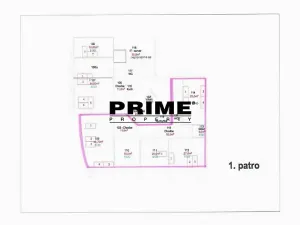 Pronájem kanceláře, Praha - Vysočany, Sokolovská, 170 m2