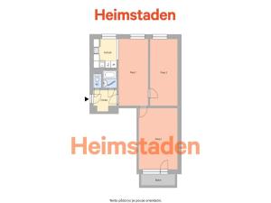 Pronájem bytu 3+kk, Ostrava - Poruba, Bajkalská, 57 m2