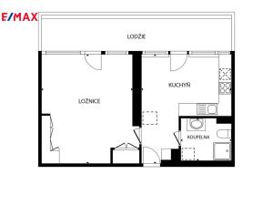 Pronájem bytu 1+1, Praha - Krč, Nad pískovnou, 41 m2