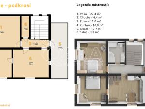 Prodej rodinného domu, Osek, 140 m2