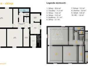 Prodej rodinného domu, Osek, 140 m2