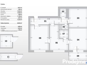 Prodej bytu 3+1, Velké Meziříčí, Mírová, 68 m2