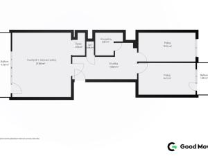 Prodej bytu 3+kk, Zlín, Sokolská, 73 m2