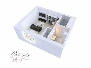 Pronájem bytu 1+kk, Prostějov, Krokova, 33 m2