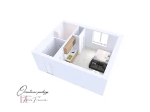 Pronájem bytu 1+kk, Prostějov, Krokova, 33 m2