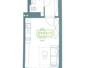 Pronájem bytu 1+kk, Praha - Žižkov, Sudoměřská, 35 m2