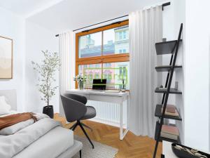 Pronájem bytu 1+kk, Praha - Žižkov, Sudoměřská, 35 m2