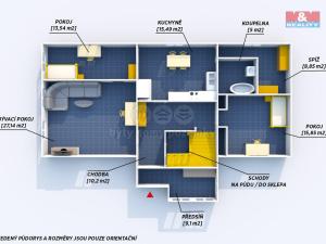 Prodej rodinného domu, Rožmitál pod Třemšínem - Voltuš, 105 m2