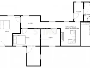 Prodej rodinného domu, Měřín, Zarybník, 122 m2