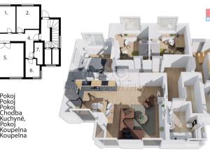 Prodej bytu 4+kk, Úhonice, Otakara Kádnera, 99 m2