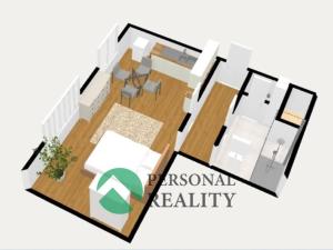 Pronájem bytu 1+kk, Praha - Stodůlky, Na Výrovně, 37 m2