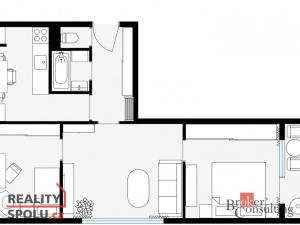Prodej bytu 3+1, Jihlava, Kollárova, 74 m2