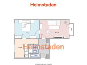 Pronájem bytu 2+1, Havířov - Město, Dlouhá třída, 52 m2