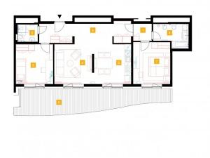 Pronájem bytu 3+kk, Praha - Stodůlky, Mukařovského, 92 m2