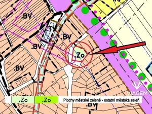 Prodej podílu zahrady, Kroměříž, 200 m2