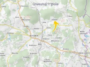 Prodej louky, Sedliště, 1931 m2