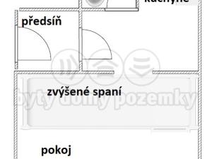 Pronájem bytu 1+1, Děčín - Děčín I-Děčín, Sládkova, 46 m2
