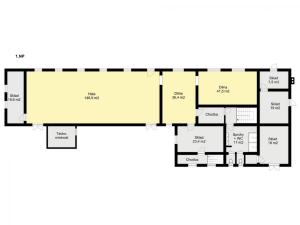 Prodej výrobních prostor, Uhlířská Lhota, 500 m2