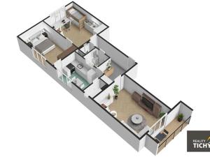 Prodej bytu 3+1, Náchod, Zahradní, 85 m2