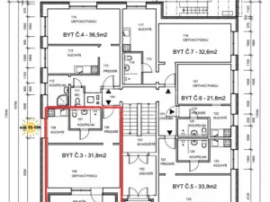 Prodej bytu 1+1, Město Albrechtice - Hynčice, 32 m2