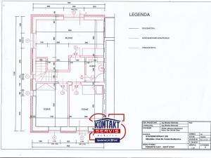 Pronájem bytu 3+kk, České Budějovice, Mikuláše z Husi, 62 m2