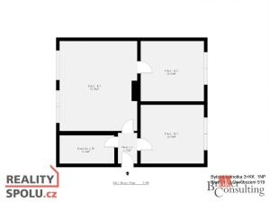 Prodej bytu 3+kk, Blučina, Osvobození, 76 m2