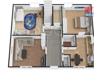 Prodej rodinného domu, Libušín, Máchova, 164 m2