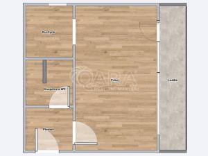 Prodej bytu 1+1, Holasovice - Loděnice, 45 m2