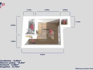 Prodej bytu 1+kk, Bohumín - Starý Bohumín, P. Cingra, 32 m2