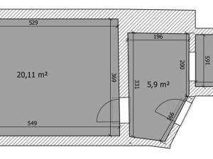 Pronájem bytu 1+kk, Praha - Nové Město, Vyšehradská, 30 m2