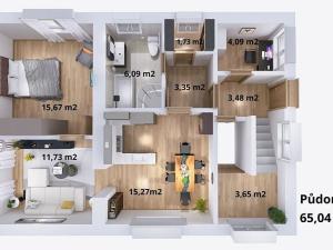 Prodej rodinného domu, Veleň, Ke Hřišti, 130 m2