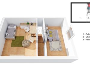 Prodej chalupy, Karolinka, Nábřežní, 60 m2