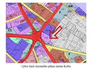 Dražba pozemku, Kolín, Dukelských hrdinů, 3518 m2