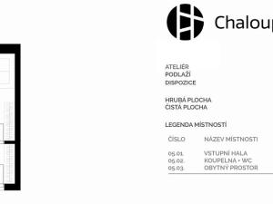 Pronájem bytu 1+kk, Brno, Chaloupkova, 22 m2