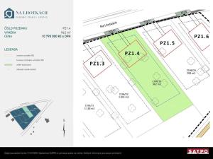 Prodej pozemku pro bydlení, Praha - Lipence, Na Lhotkách, 962 m2