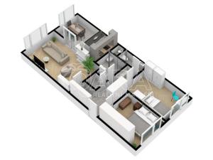 Pronájem bytu 3+1, Praha - Strašnice, Dürerova, 68 m2