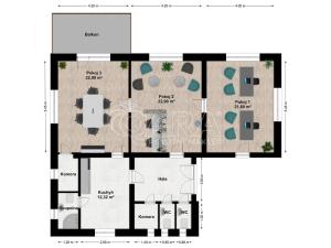 Pronájem kanceláře, Beroun - Beroun-Město, Na Vinici, 101 m2