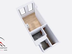 Pronájem bytu 1+kk, Ostrava, Palackého, 29 m2