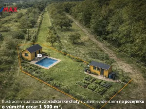 Prodej zahrady, Holešov, 1500 m2