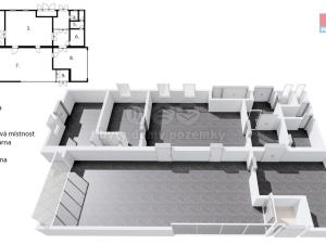 Prodej obchodního prostoru, Těchlovice, 200 m2