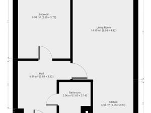 Pronájem bytu 2+kk, Praha - Prosek, Ctěnická, 39 m2
