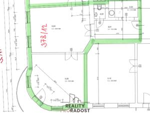Pronájem kanceláře, Hodonín, Velkomoravská, 62 m2