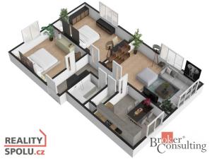 Prodej bytu 3+1, Příbram - Příbram VII, Mariánská, 75 m2