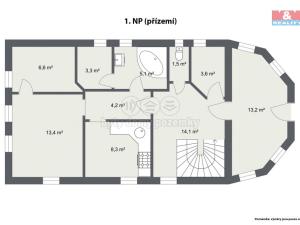 Prodej rodinného domu, Aš, Saská, 132 m2