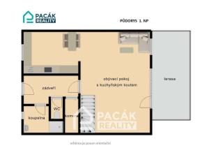 Prodej rodinného domu, Bohuňovice, Trusovická, 105 m2